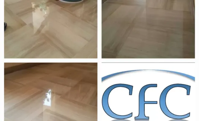Formation cristalisation des sols en marbre en résidence.